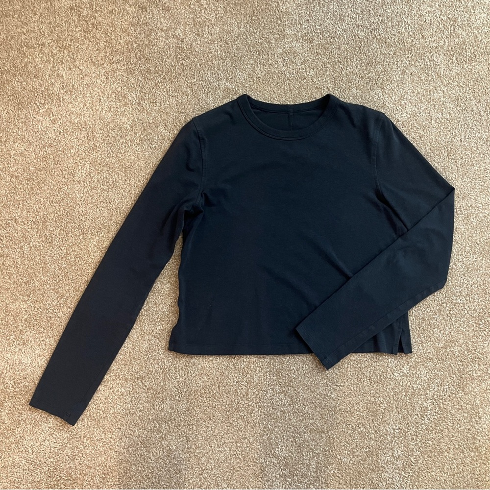 Lululemon Classic Fit Cotton Blend Long Sleeve